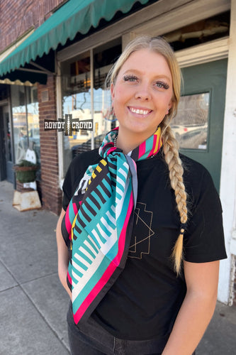Sassy Serape Wild Rag/ Scarf - Mavictoria Designs Hot Press Express