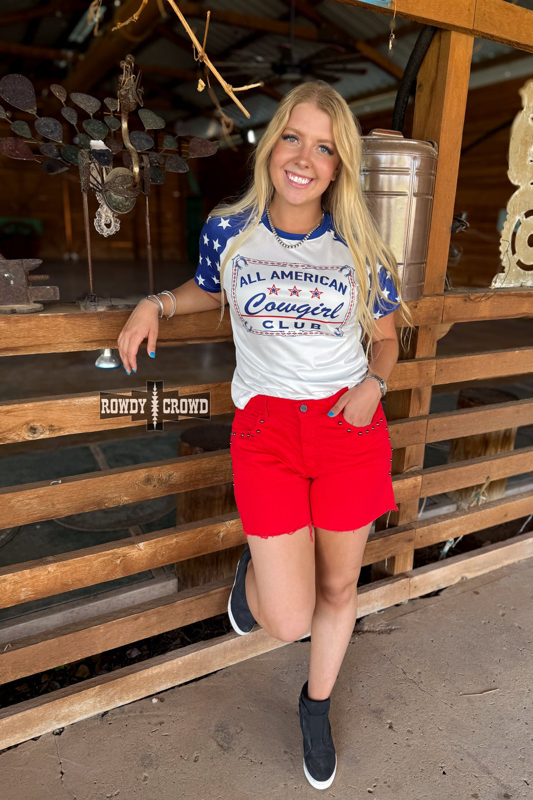 All American Cowgirl Tee - Mavictoria Designs Hot Press Express
