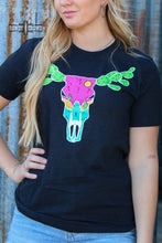 Load image into Gallery viewer, Prickly Skull Tee - Mavictoria Designs Hot Press Express
