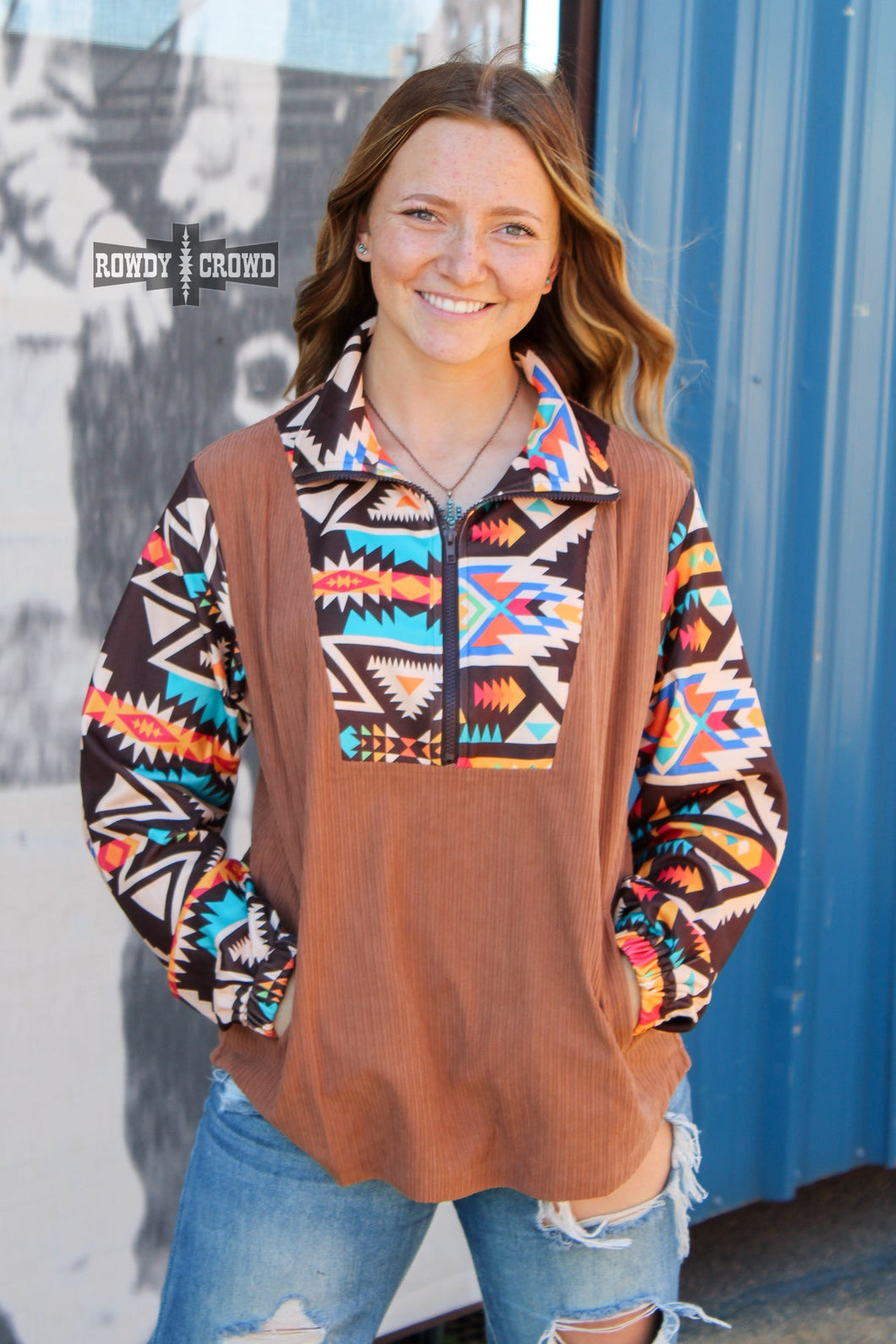 Herdsman Half Zip Pullover - Mavictoria Designs Hot Press Express