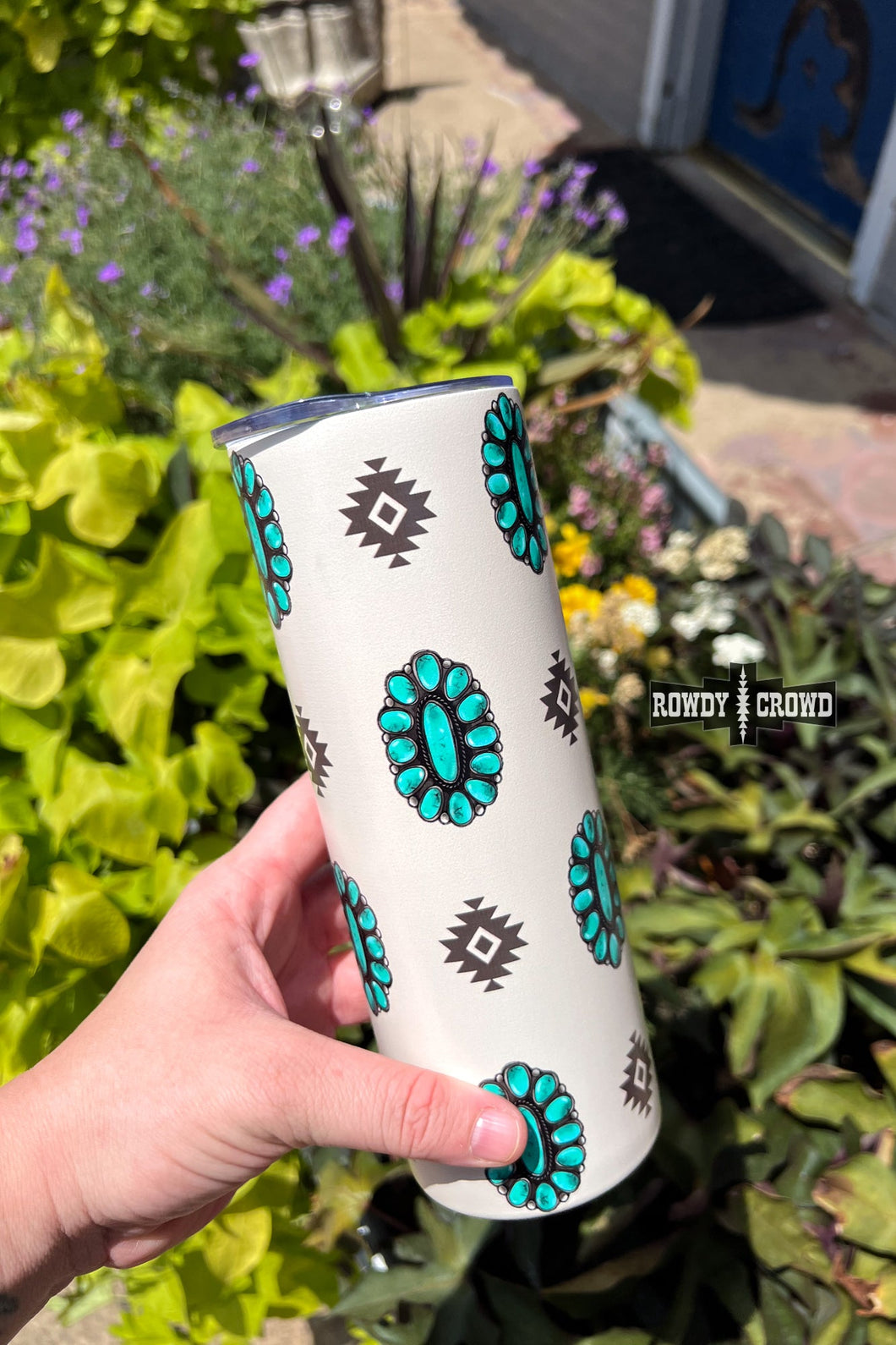 Cosmic Concho Tumbler - Mavictoria Designs Hot Press Express