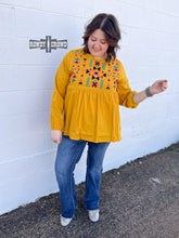 Load image into Gallery viewer, Guadalupe Blouse - Mavictoria Designs Hot Press Express
