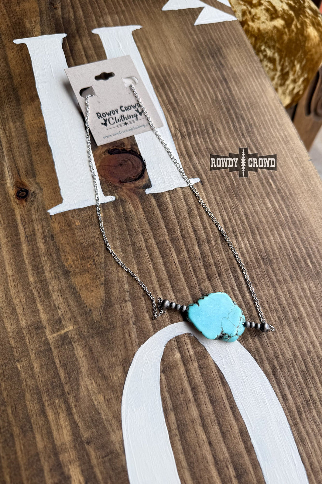 Blue Waters Necklace - Mavictoria Designs Hot Press Express