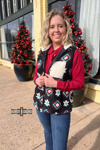 Vail Aztec Vest - Mavictoria Designs Hot Press Express