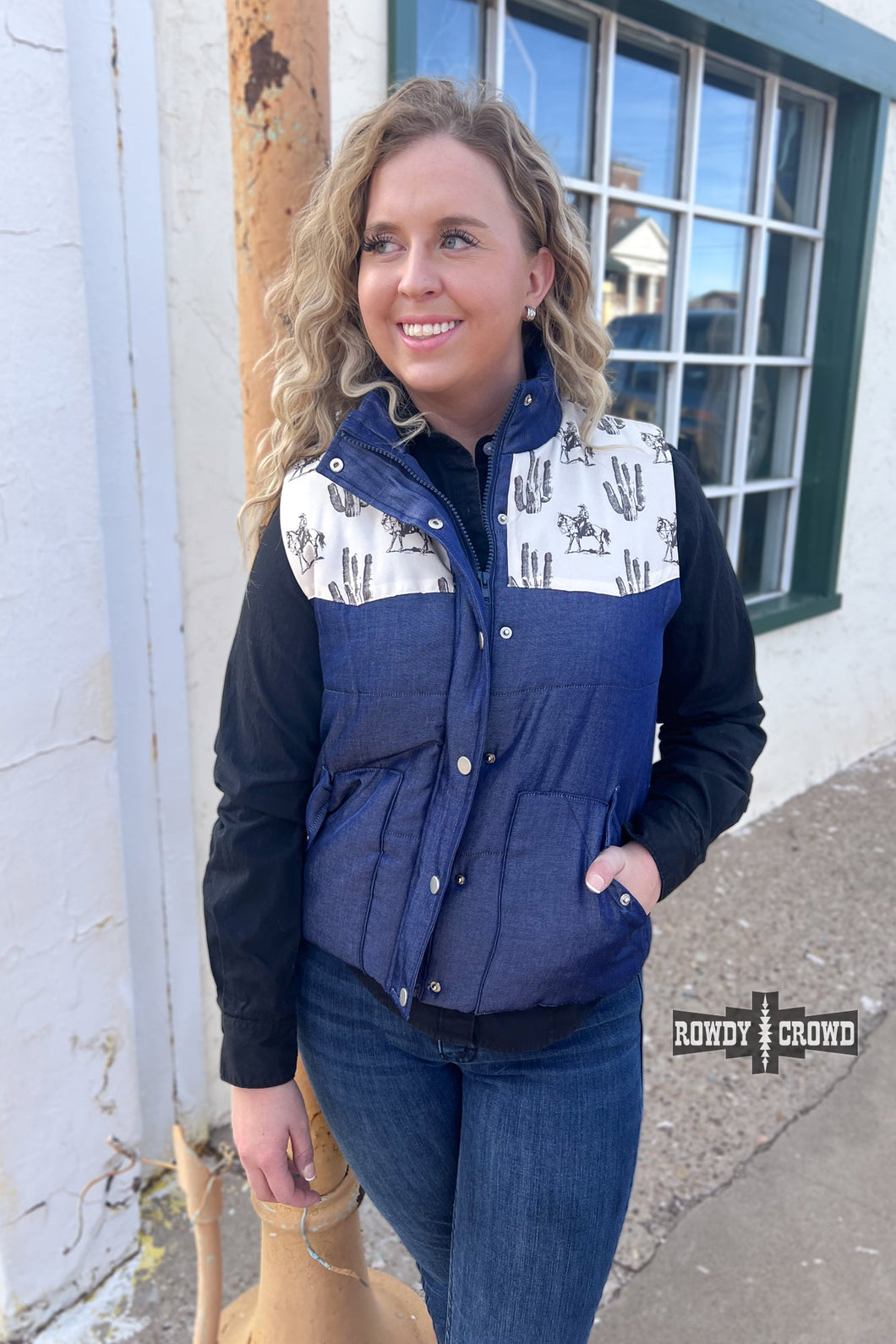 Country Roads Vest - Mavictoria Designs Hot Press Express