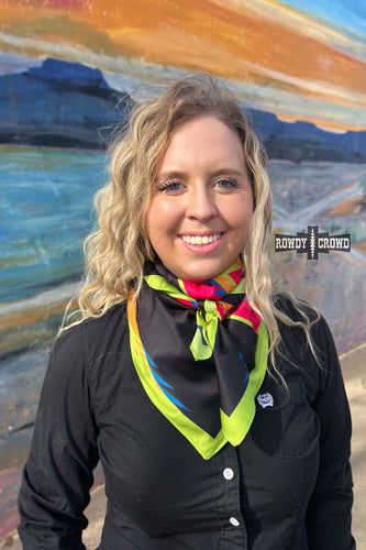 Stampede Wild Rag/ Scarf - Mavictoria Designs Hot Press Express