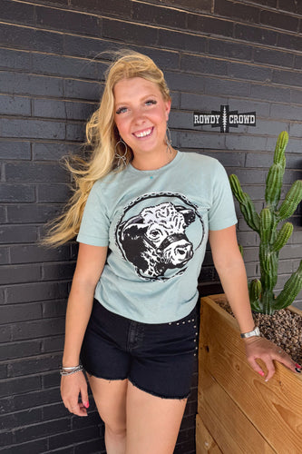 Happy Hereford Tee - Mavictoria Designs Hot Press Express
