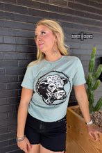 Load image into Gallery viewer, Happy Hereford Tee - Mavictoria Designs Hot Press Express

