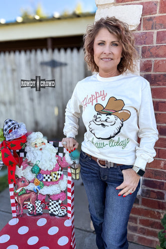 Yee-Hawlidays Long Sleeve - Mavictoria Designs Hot Press Express