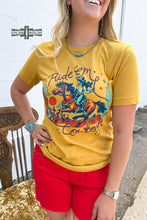 Load image into Gallery viewer, Ride &#39;Em Cowboy Tee - Mavictoria Designs Hot Press Express
