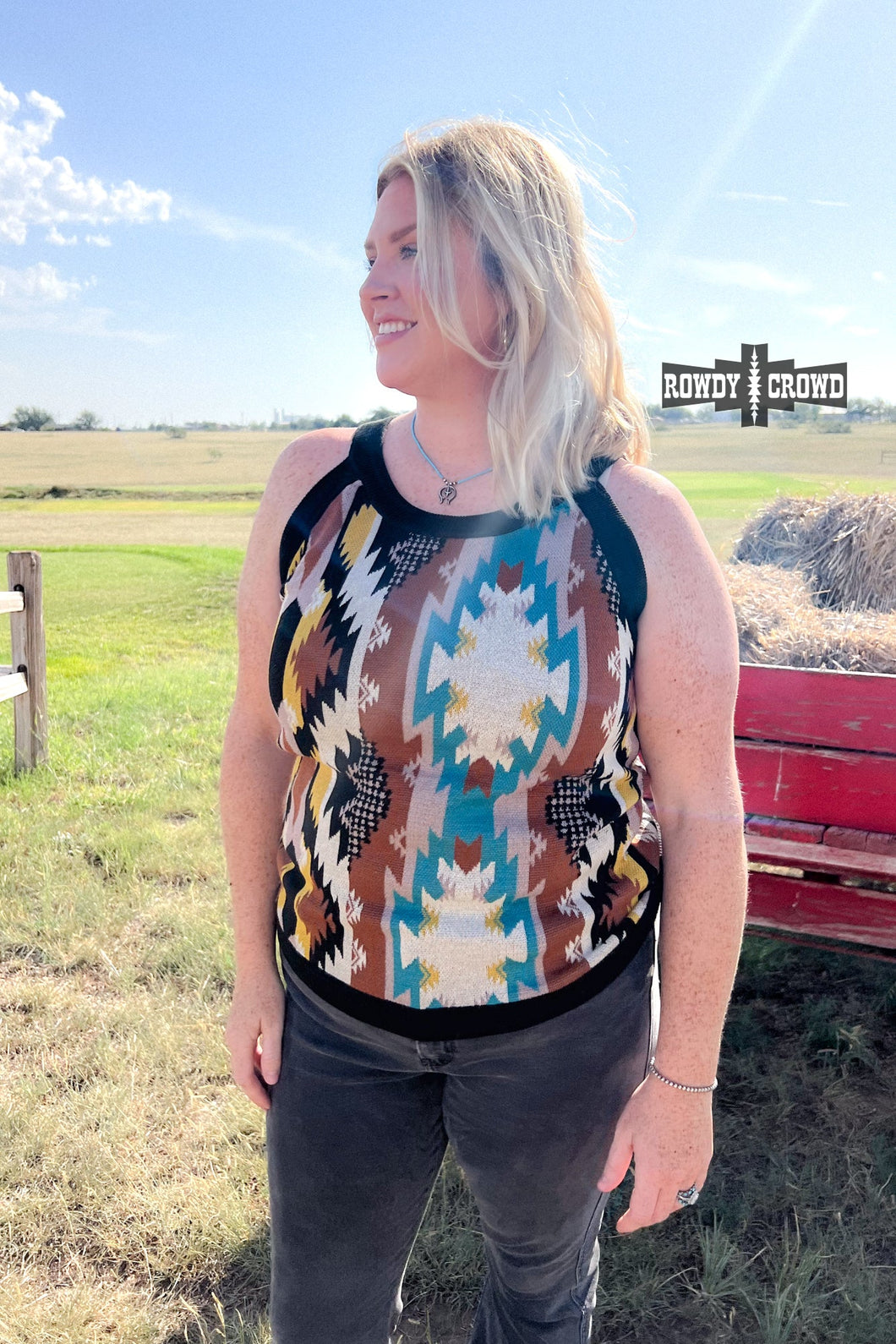 Stagecoach Sweater Tank - Mavictoria Designs Hot Press Express