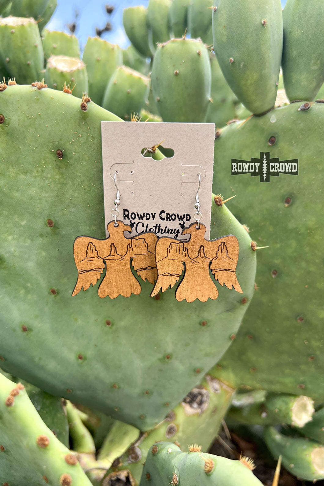Tempe Thunderbird Earrings - Mavictoria Designs Hot Press Express