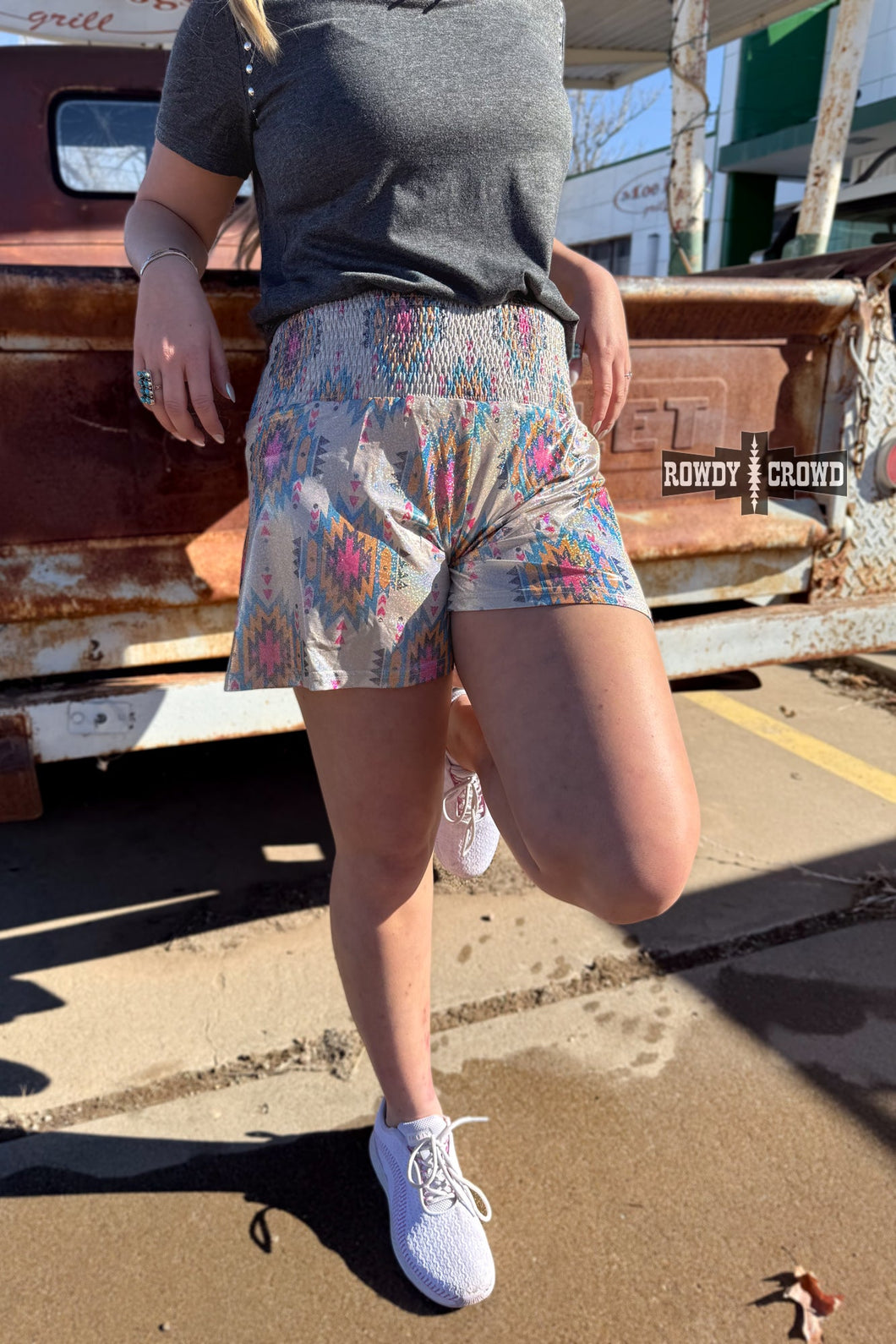 Salida Aztec Shorts - Mavictoria Designs Hot Press Express