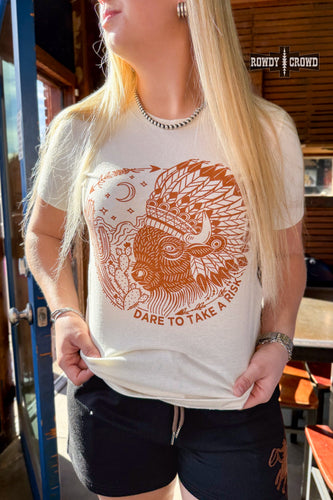 Risky Buffalo Tee - Mavictoria Designs Hot Press Express