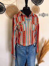 Load image into Gallery viewer, Sturgill Serape Button Up - Mavictoria Designs Hot Press Express
