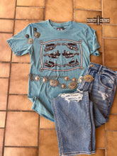 Load image into Gallery viewer, Cowgirl Spurs Tee - Mavictoria Designs Hot Press Express
