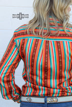 Load image into Gallery viewer, Sturgill Serape Button Up - Mavictoria Designs Hot Press Express
