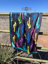 Load image into Gallery viewer, Cactus Craze Wild Rag/ Scarf - Mavictoria Designs Hot Press Express
