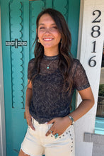 Load image into Gallery viewer, Lariat Mesh Top - Mavictoria Designs Hot Press Express
