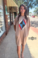 Load image into Gallery viewer, Alamosa Aztec Dress - Mavictoria Designs Hot Press Express
