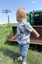 Load image into Gallery viewer, KIDS Happy Hereford Tee- GREY - Mavictoria Designs Hot Press Express

