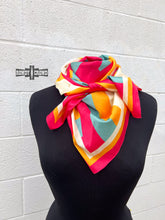 Load image into Gallery viewer, Retro Steer Wild Rag/ Scarf - Mavictoria Designs Hot Press Express
