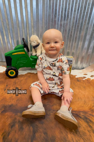 West Texas Short Onesie - Mavictoria Designs Hot Press Express