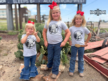 Load image into Gallery viewer, KIDS Happy Hereford Tee- GREY - Mavictoria Designs Hot Press Express

