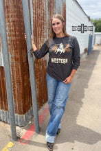 Load image into Gallery viewer, Wild &amp; Western Long Sleeve - Mavictoria Designs Hot Press Express
