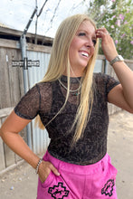 Load image into Gallery viewer, Lariat Mesh Top - Mavictoria Designs Hot Press Express
