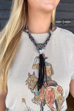 Load image into Gallery viewer, Arrowhead River Necklace - Mavictoria Designs Hot Press Express
