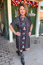 Load image into Gallery viewer, Rope &amp; Ride DRESS - Mavictoria Designs Hot Press Express
