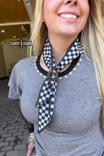 Load image into Gallery viewer, Cowboy Checkered Scarf - Mavictoria Designs Hot Press Express
