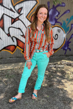 Load image into Gallery viewer, Sturgill Serape Button Up - Mavictoria Designs Hot Press Express
