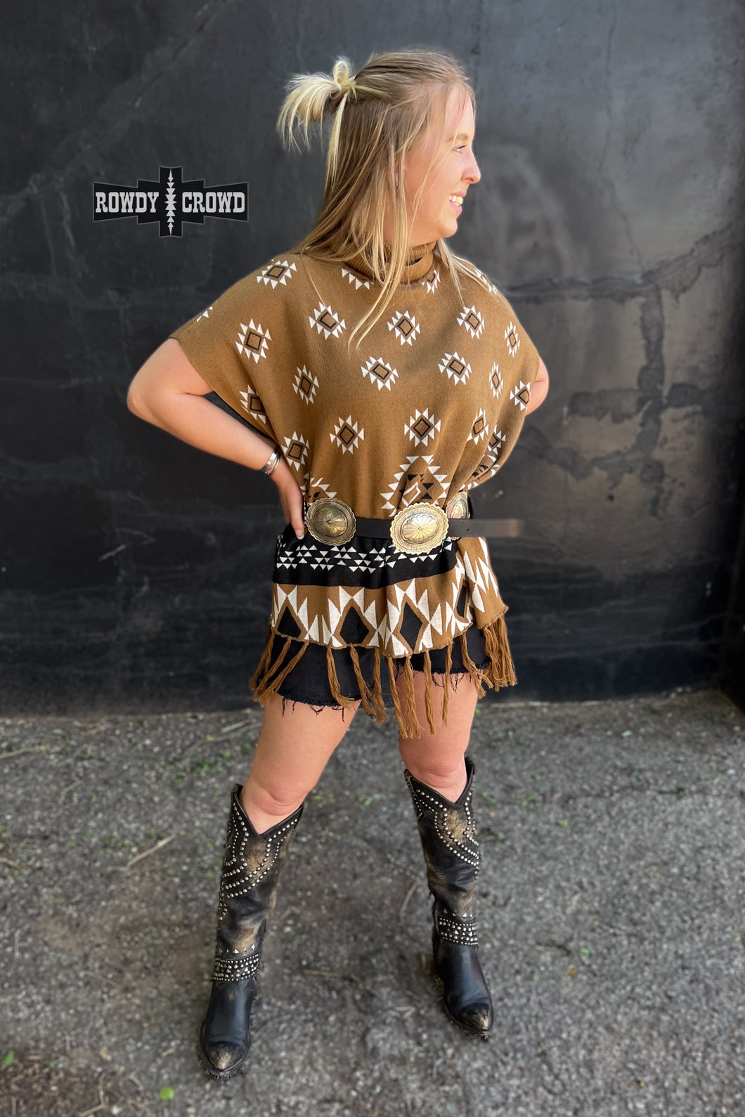 Pistol Annie Poncho - Mavictoria Designs Hot Press Express