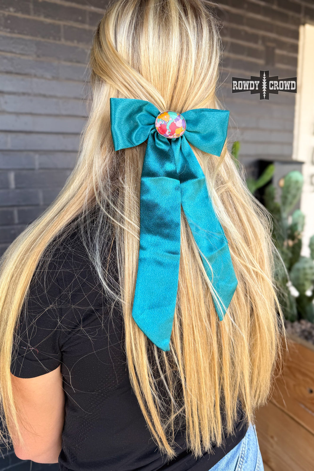 Rainbow Bright Bow - Mavictoria Designs Hot Press Express