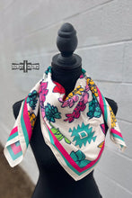 Load image into Gallery viewer, Fabulous Flower Wild Rag/ Scarf - Mavictoria Designs Hot Press Express
