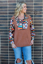 Load image into Gallery viewer, Herdsman Half Zip Pullover - Mavictoria Designs Hot Press Express
