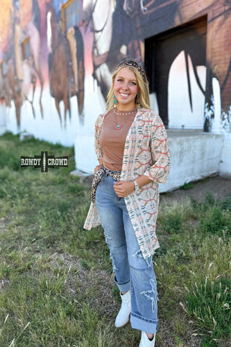 Acoma Aztec Short Duster - Mavictoria Designs Hot Press Express