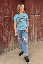 Load image into Gallery viewer, Cowgirl Spurs Tee - Mavictoria Designs Hot Press Express
