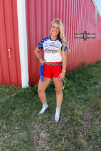 Load image into Gallery viewer, All American Cowgirl Tee - Mavictoria Designs Hot Press Express
