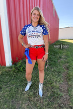 Load image into Gallery viewer, All American Cowgirl Tee - Mavictoria Designs Hot Press Express
