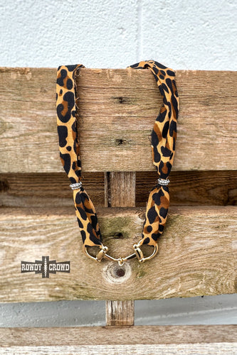 Bit of Leopard Necklace - Mavictoria Designs Hot Press Express