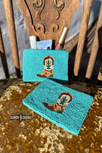 Hey Cowboy Cosmetic Bag - Mavictoria Designs Hot Press Express