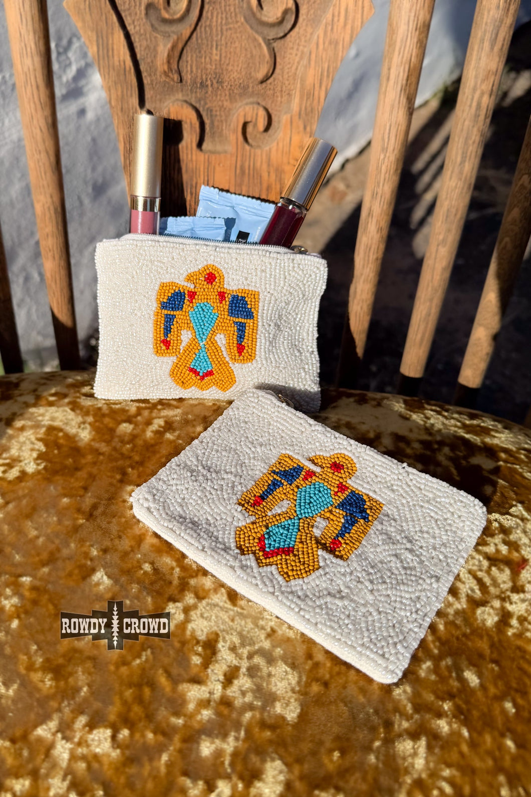 Thunderbird Trail Cosmetic Bag - Mavictoria Designs Hot Press Express