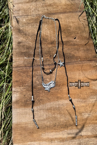 Cowpuncher Necklace - Mavictoria Designs Hot Press Express