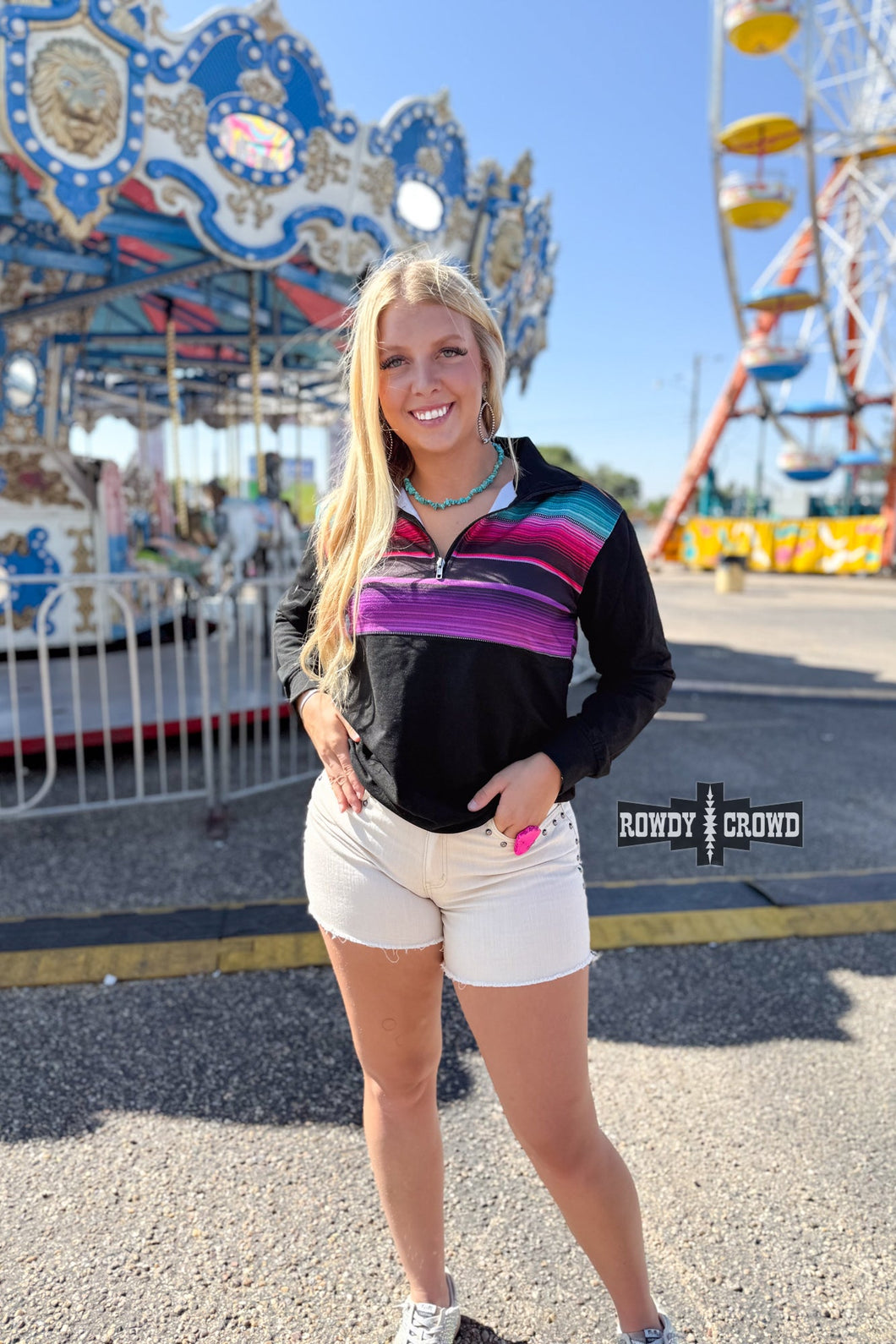 Gaucho Half Zip - Mavictoria Designs Hot Press Express