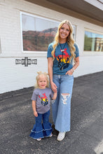 Load image into Gallery viewer, KIDS Bowie Bronc Tee - Mavictoria Designs Hot Press Express
