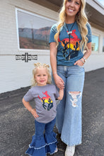 Load image into Gallery viewer, KIDS Bowie Bronc Tee - Mavictoria Designs Hot Press Express
