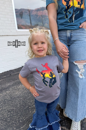 KIDS Bowie Bronc Tee - Mavictoria Designs Hot Press Express
